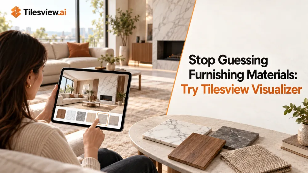 Nu mai ghiciți materialele de mobilier: încercați Tilesview Visualizer