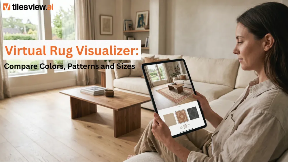 Virtual Rug Visualizer: comparați culorile, modelele și dimensiunile